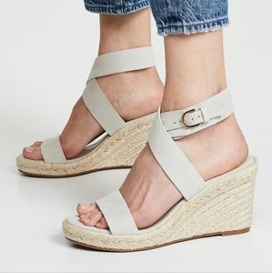 Stuart Weitzman Lexia Wedge Sandals 8